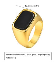 vn Italian Bio Black Stone Rings-09