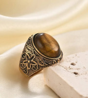 JP Italian Bio Black Stone Rings-14